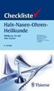 Bild von Checkliste Hals-Nasen-Ohren-Heilkunde von Arnold, Wolfgang 